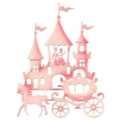 Castle &amp; Carriage Die / Suaje de Castillo y Carroza Descontinuado Cottage Cutz