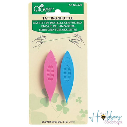 Plastic Tatting Shuttles / Lanzaderas para Encaje Costura Clover