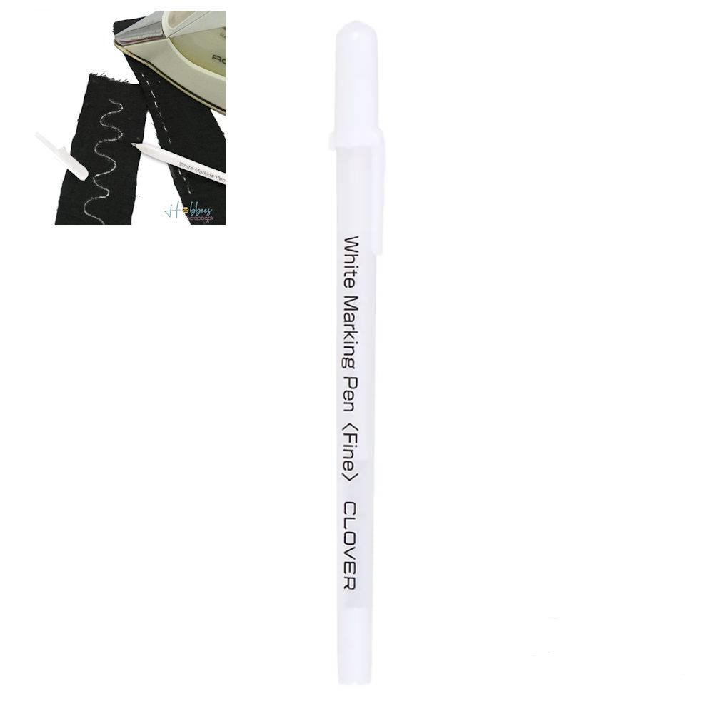 Water-Soluble Pen  / Marcador Blanco Para Tela Costura Clover