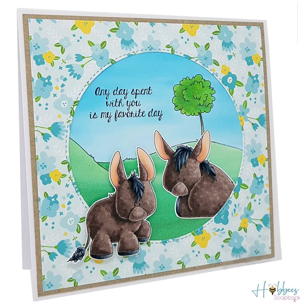 Stuffies Stamps / Sellos de Polímero de Burros Descontinuado Stamping Bella