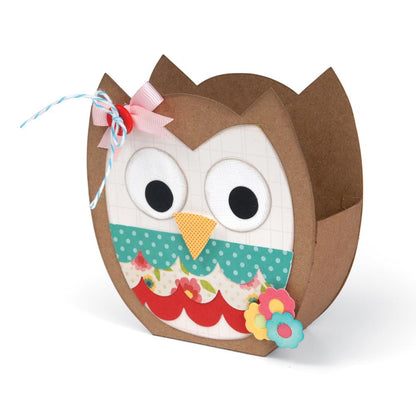 Suaje de Corte Bolsita de Búho / Owl Bag Die Descontinuado Sizzix