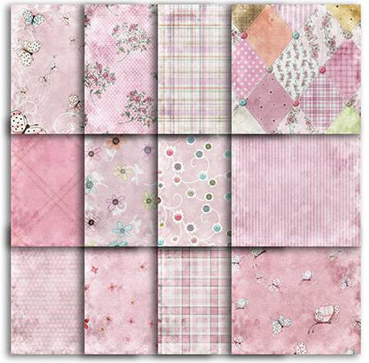 Sweet Pea 6x6 Paper / Papel en colores Dulces Descontinuado LDRS Creative