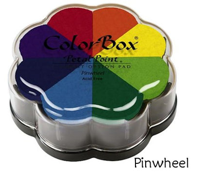 Petal Point Pinwheel Pigment Ink Pad / Cojines de Tinta para Sellos Descontinuado Colorbox