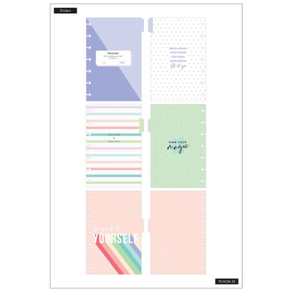 Happy Planner Wellness Mini Notebook /  Cuaderno de Notas Mini Descontinuado Me &amp; My Big Ideas