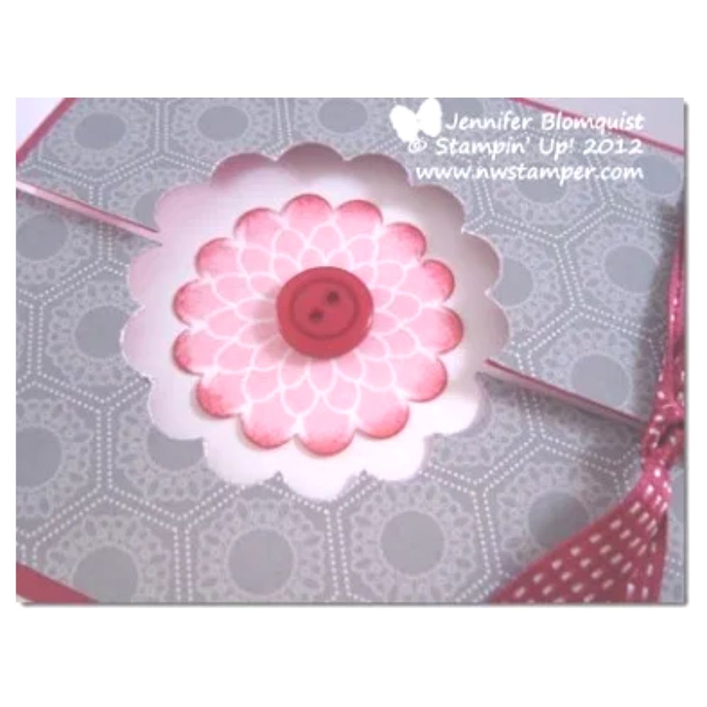 Clear Cut Punch Scallop Circle 1&quot; / Perforadora de Círculo Onditas 2.54cm Perforadoras We R Memory Keepers