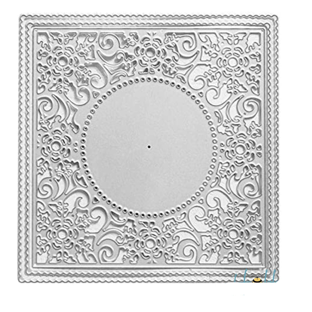 Suaje de Fondo con Copos de Nieve Dados de Corte / Suajes / Troqueles Hobbees