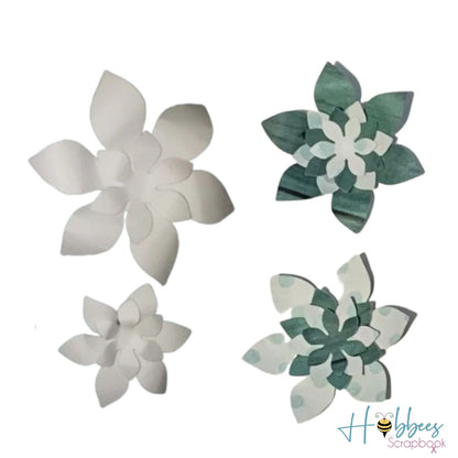 Suajes de Flores de 6 pétalos Dados de Corte / Suajes / Troqueles Hobbees