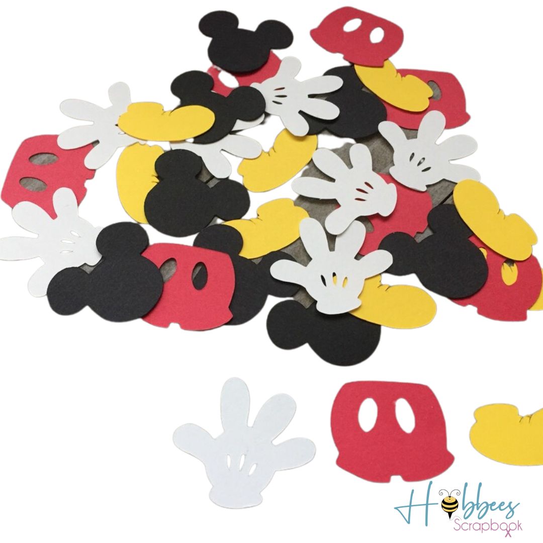 Suaje de Mickey Mouse Dados de Corte / Suajes / Troqueles Hobbees
