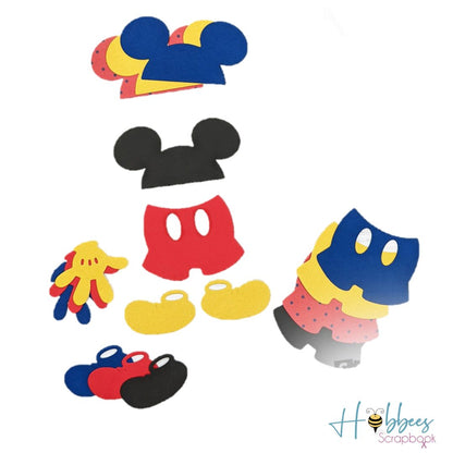 Suaje de Mickey Mouse Dados de Corte / Suajes / Troqueles Hobbees