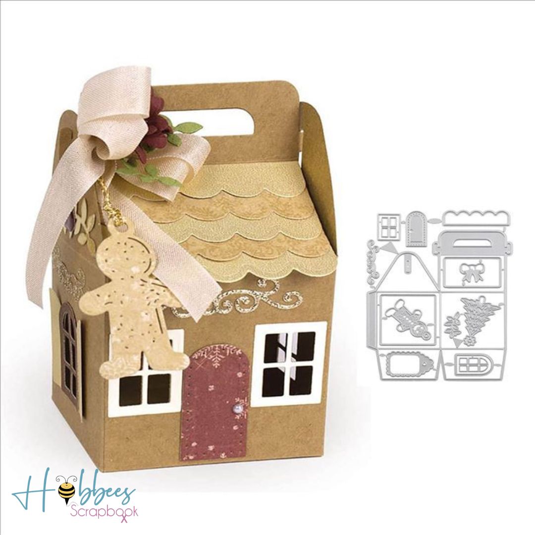 Suajes de Casita de Navidad Dados de Corte / Suajes / Troqueles Hobbees