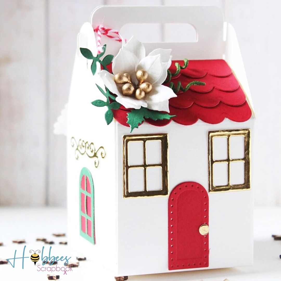 Suajes de Casita de Navidad Dados de Corte / Suajes / Troqueles Hobbees