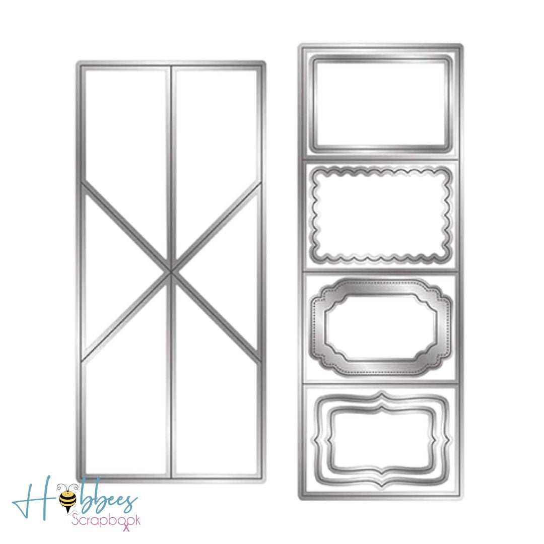 Suajes de Mecanismo Pop Up con Giro Dados de Corte / Suajes / Troqueles Hobbees