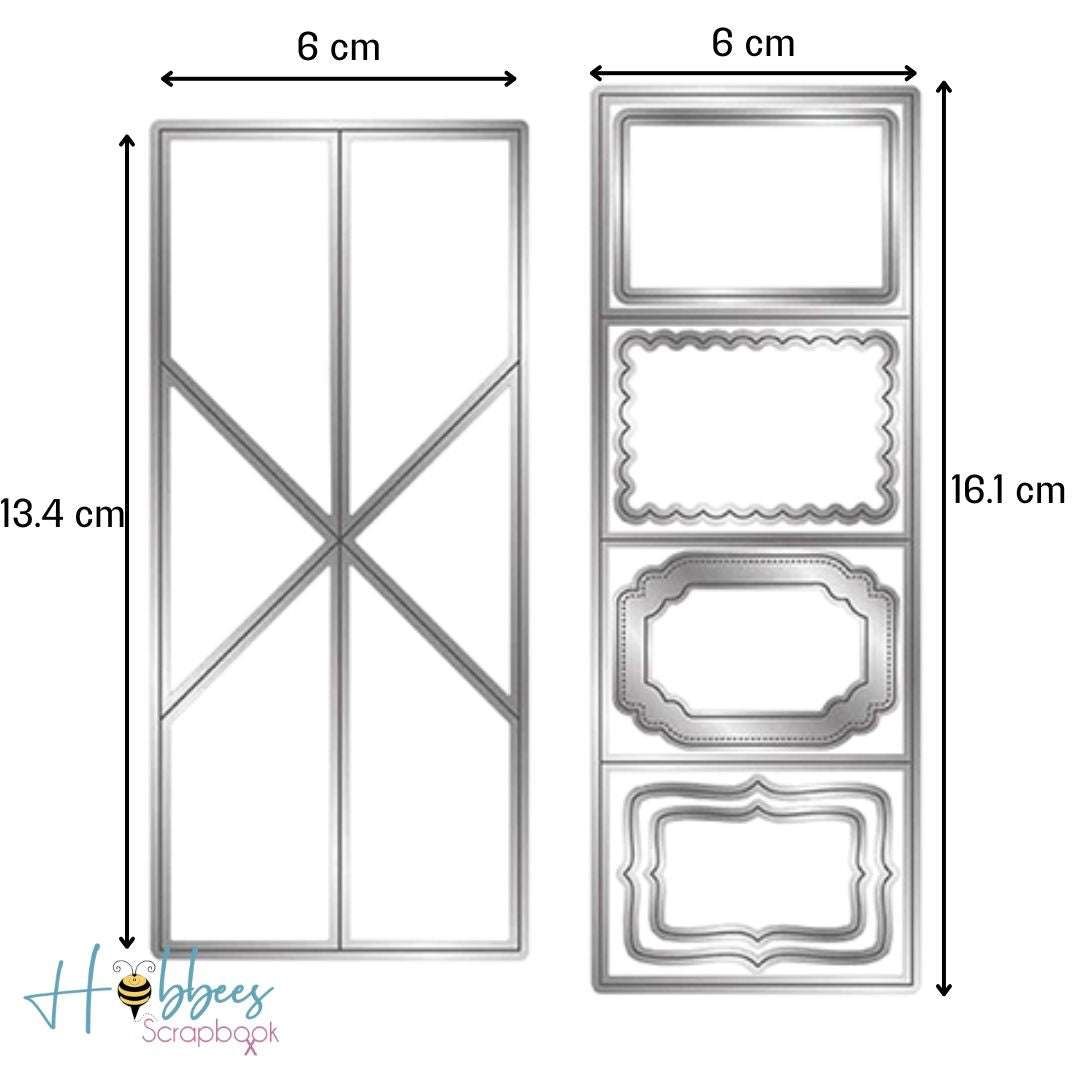Suajes de Mecanismo Pop Up con Giro Dados de Corte / Suajes / Troqueles Hobbees