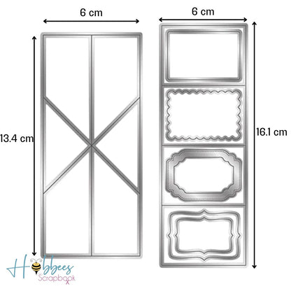 Suajes de Mecanismo Pop Up con Giro Dados de Corte / Suajes / Troqueles Hobbees