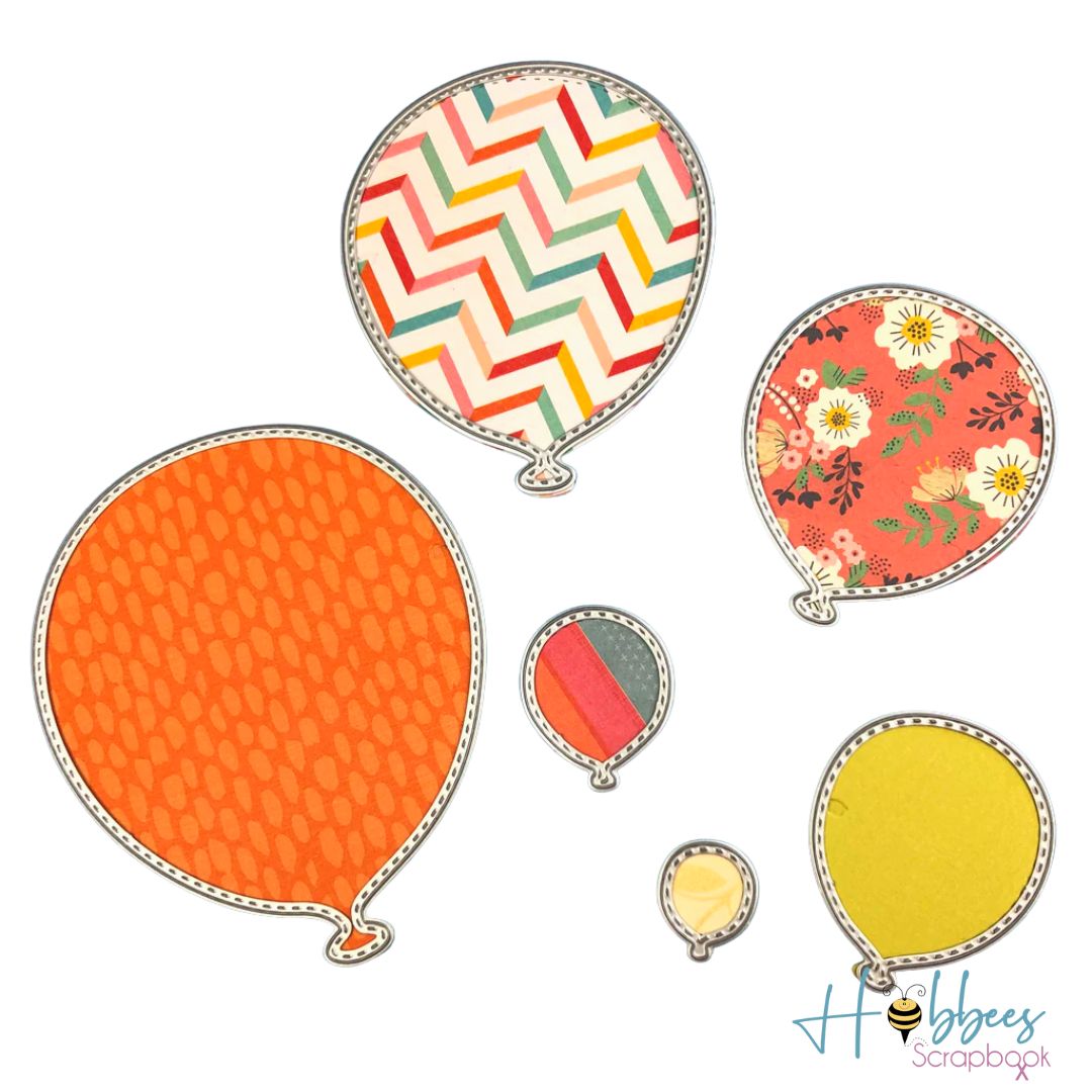 Suaje de Globos Anidados Dados de Corte / Suajes / Troqueles Hobbees