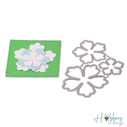 3 Suajes de Flores Dados de Corte / Suajes / Troqueles Hobbees