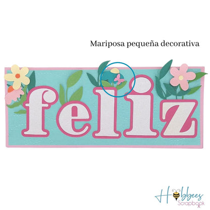 Suajes de Mini Accesorios Para Abecedario Dados de Corte / Suajes / Troqueles Hobbees