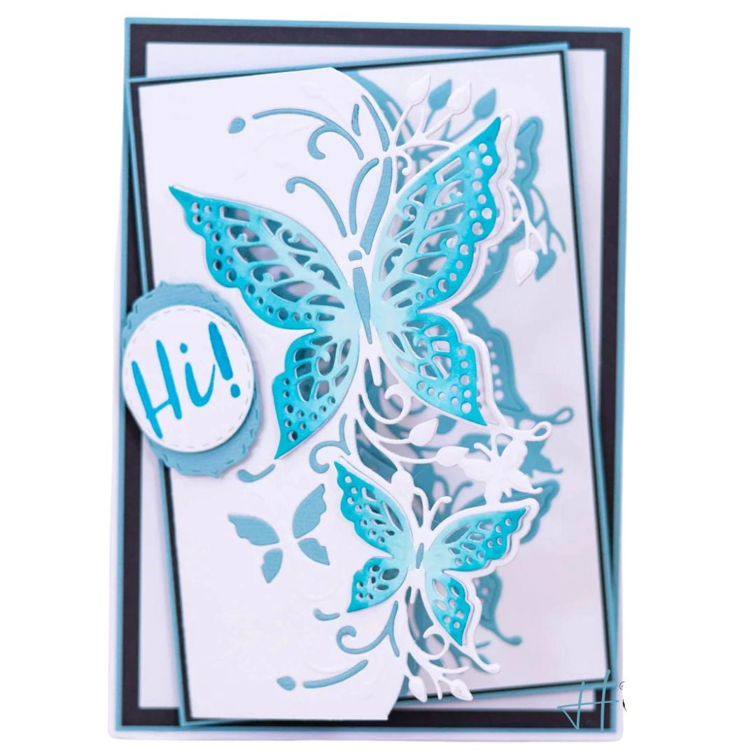 Suaje de Borde de Mariposas Dados de Corte / Suajes / Troqueles Hobbees