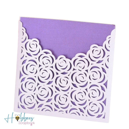 Suaje para Invitación de Rosas Dados de Corte / Suajes / Troqueles Hobbees