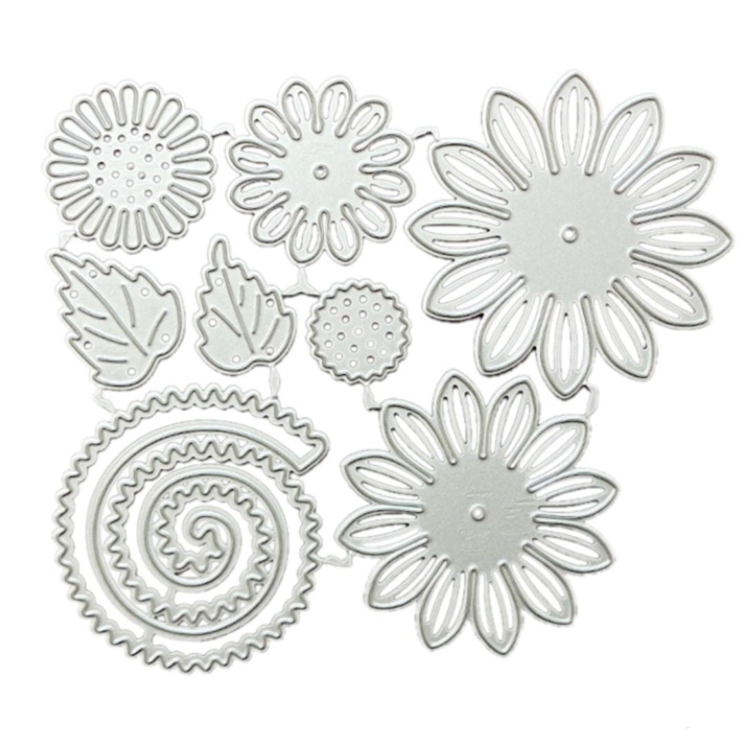 Suajes de Flores 3D Dados de Corte / Suajes / Troqueles Hobbees