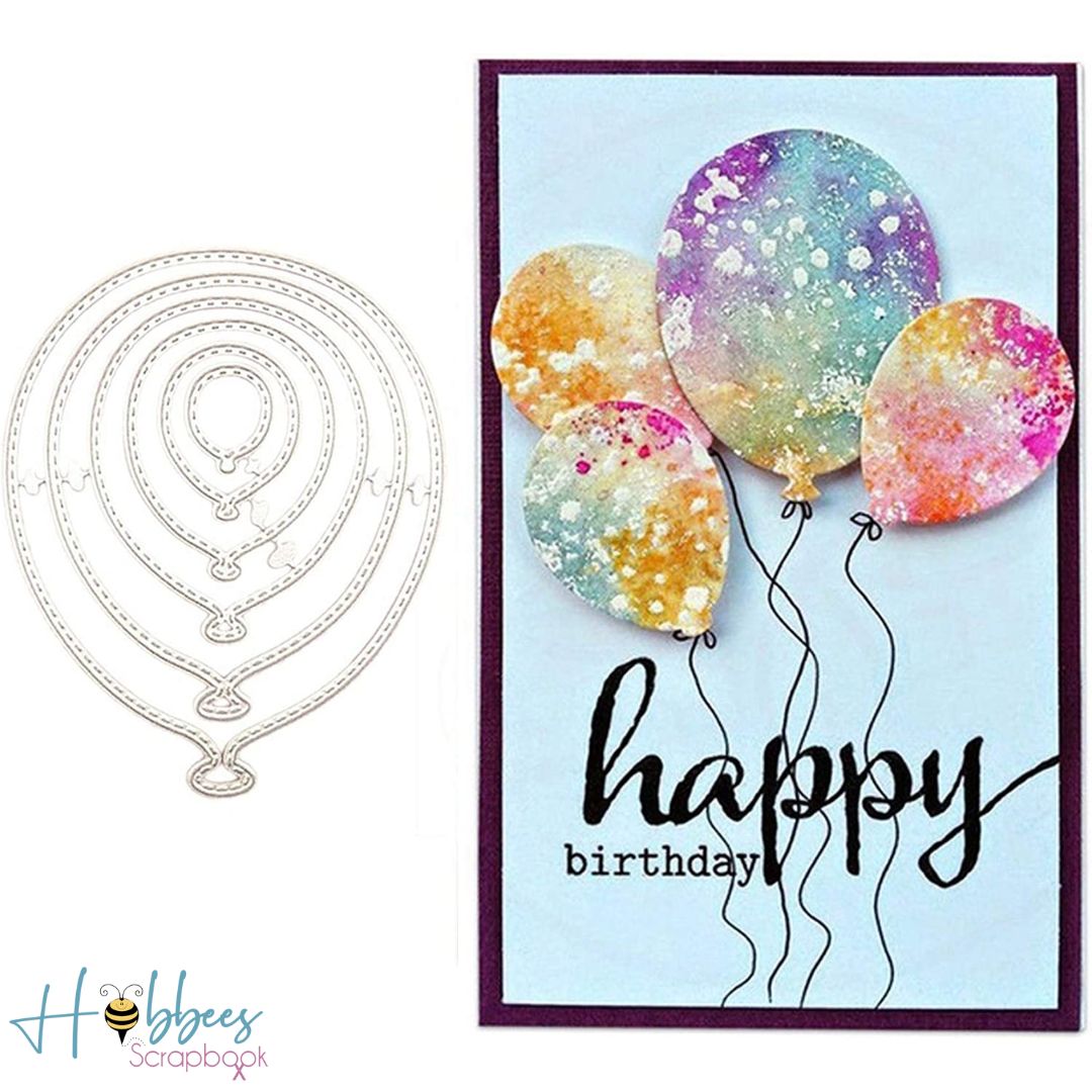 Suaje de Globos Anidados Dados de Corte / Suajes / Troqueles Hobbees