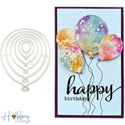 Suaje de Globos Anidados Dados de Corte / Suajes / Troqueles Hobbees