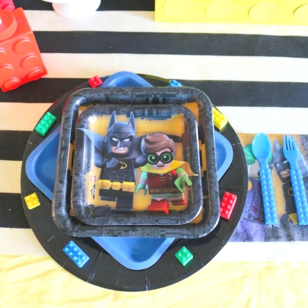 Color Brick Party Fork &amp; Spoon Set / Cucharas y Tenedores de Bloques DESCONTINUADO Fundamentals