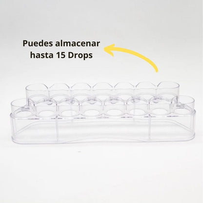 Stackable Drop Storage / Organizador de Pinturas Drop Almacenamiento y Organización Nuvo