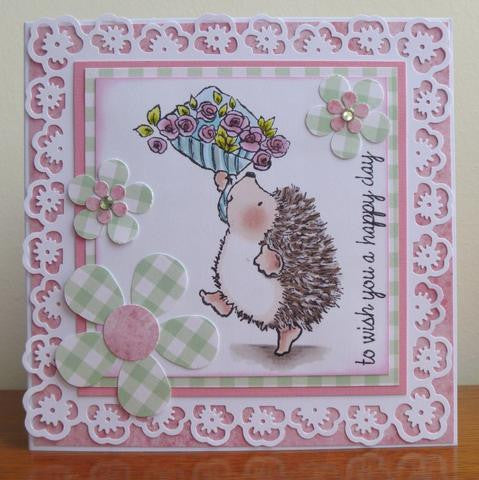 Pansy Punch Around The Page Set / Set de Perforadoras de Flores Pensamiento Descontinuado Martha Stewart