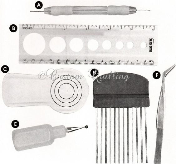Quilling Starter Kit with Storage box / Tiras de Papel para Filigrana con caja para guardar Descontinuado Darice