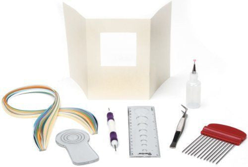 Quilling Starter Kit with Storage box / Tiras de Papel para Filigrana con caja para guardar Descontinuado Darice
