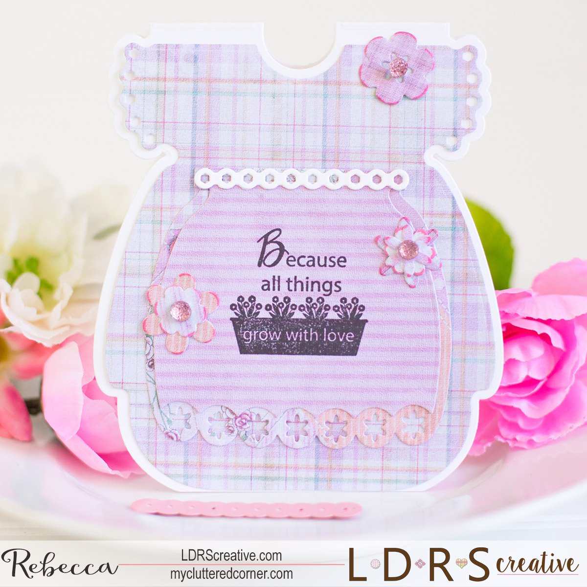 Sweet Pea 6x6 Paper / Papel en colores Dulces Descontinuado LDRS Creative