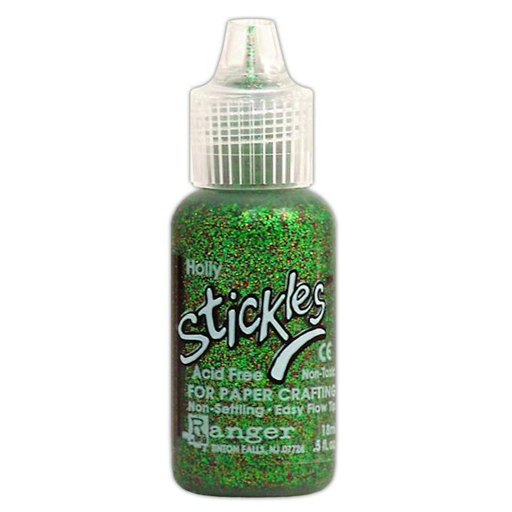Stickles, Mercury Glass Holly / Pegamento de Brillos Verde