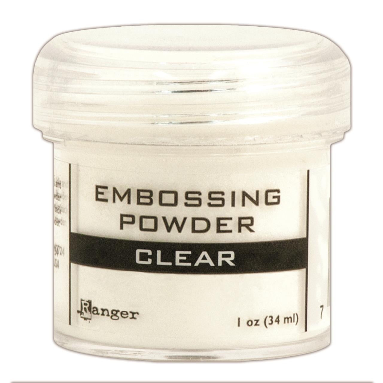 Clear Embossing Powder / Polvos de Realce Transparente Polvos de Embossing Ranger