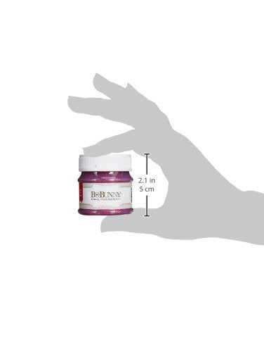 Ruby Red Glitter Paste / Pasta Brillante Roja Pastas Texturizadoras y Medios Mixtos BoBunny