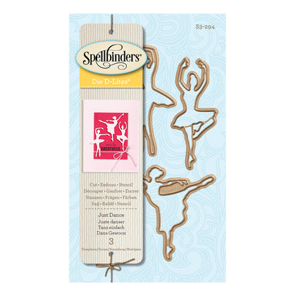 Shapeabilities Die D-Lites Just Dance Dies / Suajes de Corte de Bailarinas Descontinuado Spellbinders