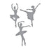 Shapeabilities Die D-Lites Just Dance Dies / Suajes de Corte de Bailarinas Descontinuado Spellbinders