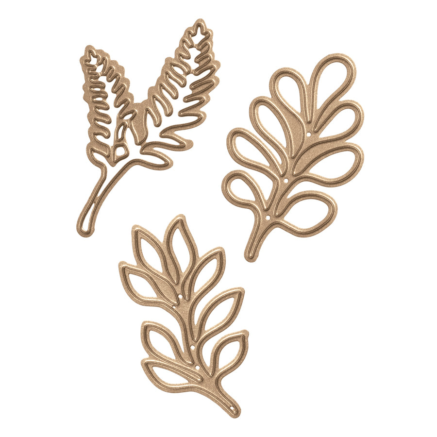 Shapeabilities Die D-Lites Little Plants Dies / Suajes de Follaje Descontinuado Spellbinders