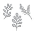 Shapeabilities Die D-Lites Little Plants Dies / Suajes de Follaje Descontinuado Spellbinders