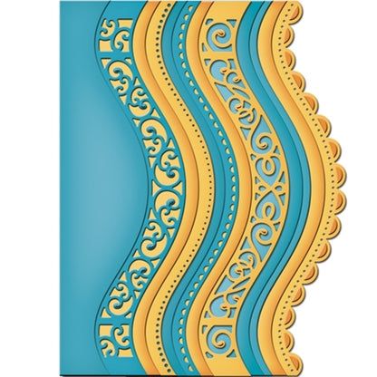 Borderabilities Card Creator Dies Curved Borders 2 / Suajes de Corte Bordes Descontinuado Spellbinders