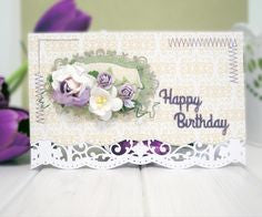 A2 Scalloped Borders Three Die / Suaje de Bordes Descontinuado Spellbinders