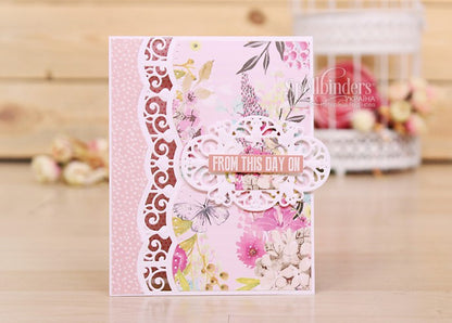 A2 Scalloped Borders Three Die / Suaje de Bordes Descontinuado Spellbinders