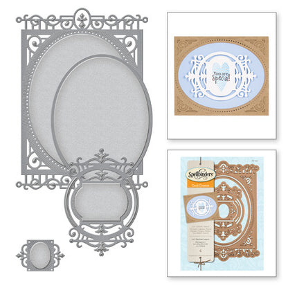 Herloom Legacy Dies and Emboss / Suaje y Realce Marco Antiguo Descontinuado Spellbinders
