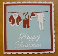 Suaje de Corte de ropa de santa / Santa´s Laundry Dies Dados de Corte / Suajes / Troqueles Cheery Lynn Designs