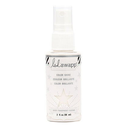 Color Shine Spritz Sheer / Tinta en Spray de Brillitos Pintura y Medios Mixtos Heidi Swapp