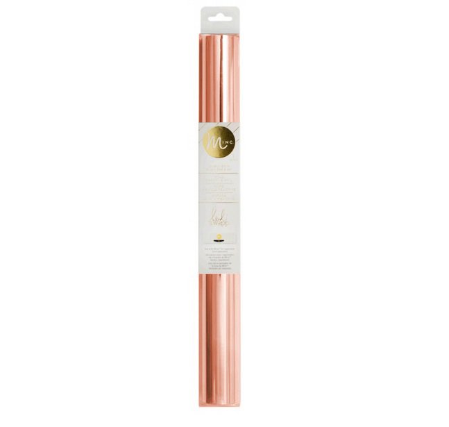 Minc Reactive Foil Rose Gold / Rollo de Papel Metalizado Oro Rosa Foil Reactivo Heidi Swapp