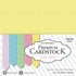 Pastels Cardstock Soft Side / Cartulina Texturizada en Colores Pastel Descontinuado Core&