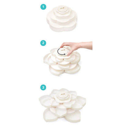 Bloom Embellishment Storage / Organizador en Forma de Flor Descontinuado We R Memory Keepers
