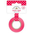 Washi Tape Ladybug Swiss Dot / Cinta Adhesiva Descontinuado Doodlebug