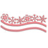 Christmas Snowy Day Border Die / Suaje de Corte de Copos de Nieve Descontinuado LDRS Creative